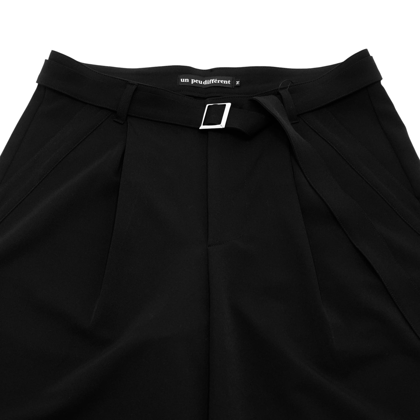 wide slacks shorts