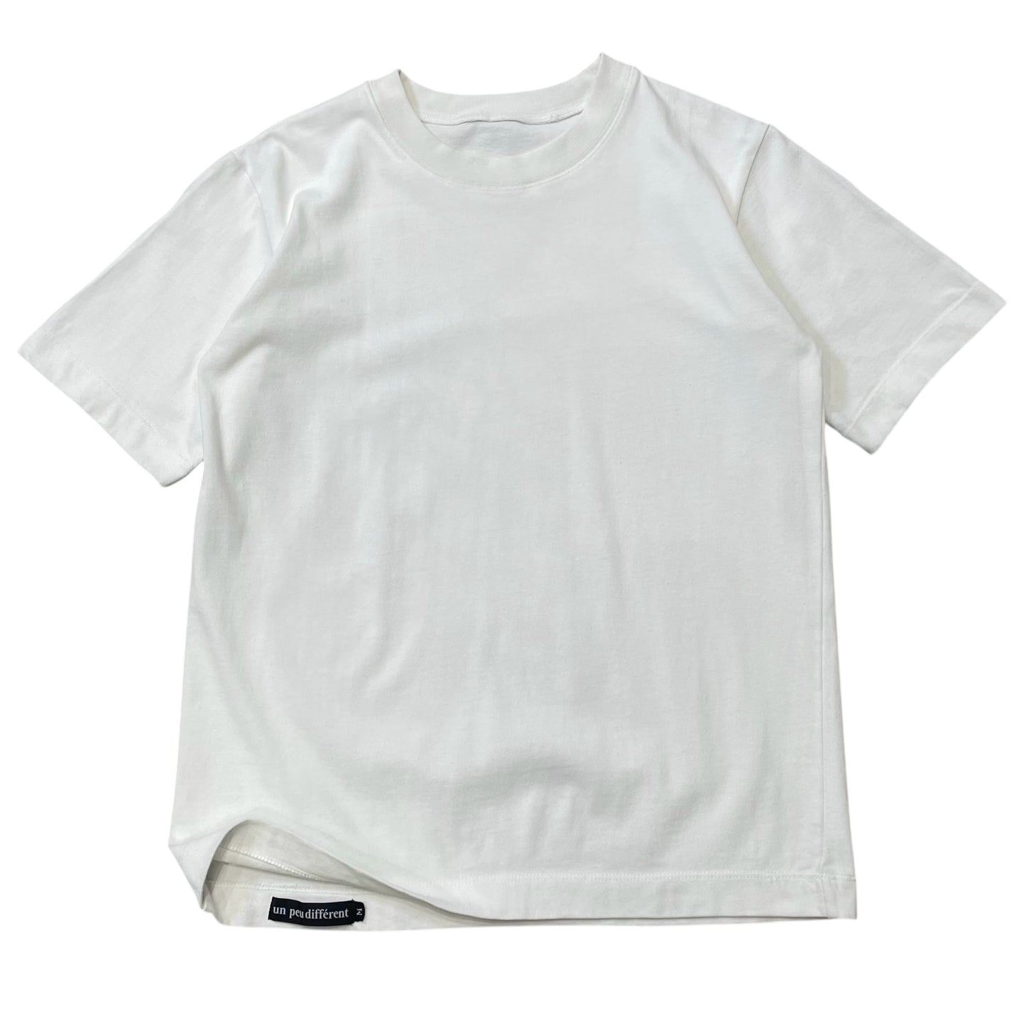 plain s/s tee "white"