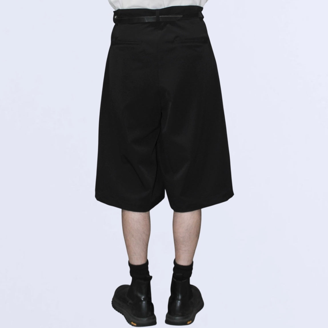 wide slacks shorts