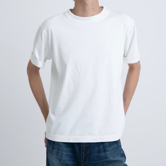 plain s/s tee "white"